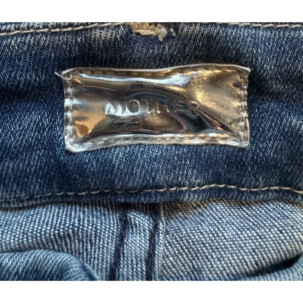 Mother The Looker‎ Graffiti Girl Skinny Jeans Sz 24